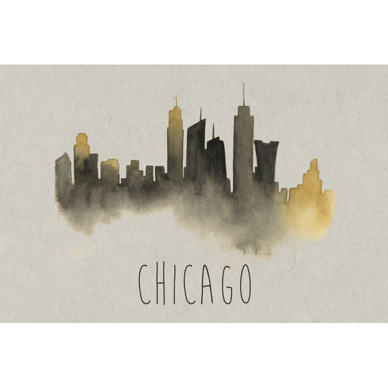 City Silhouettes II, H 8 po x l 12 po