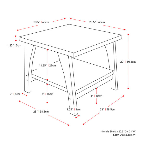 Dimensions du produit