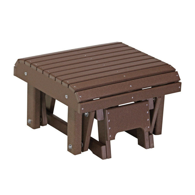 Banc coulissant Muier, Brun châtaigne