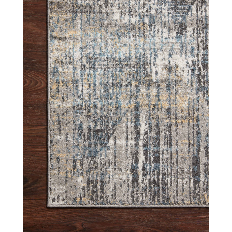 Houten Abstract Indoor Rug, Rectangle 11'6" x 15'5"