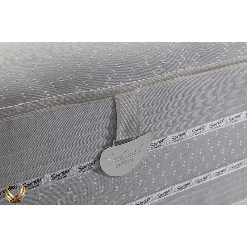 Pocketo 1500 Cool Blue Pocket Memory Mattress, Super King (6')