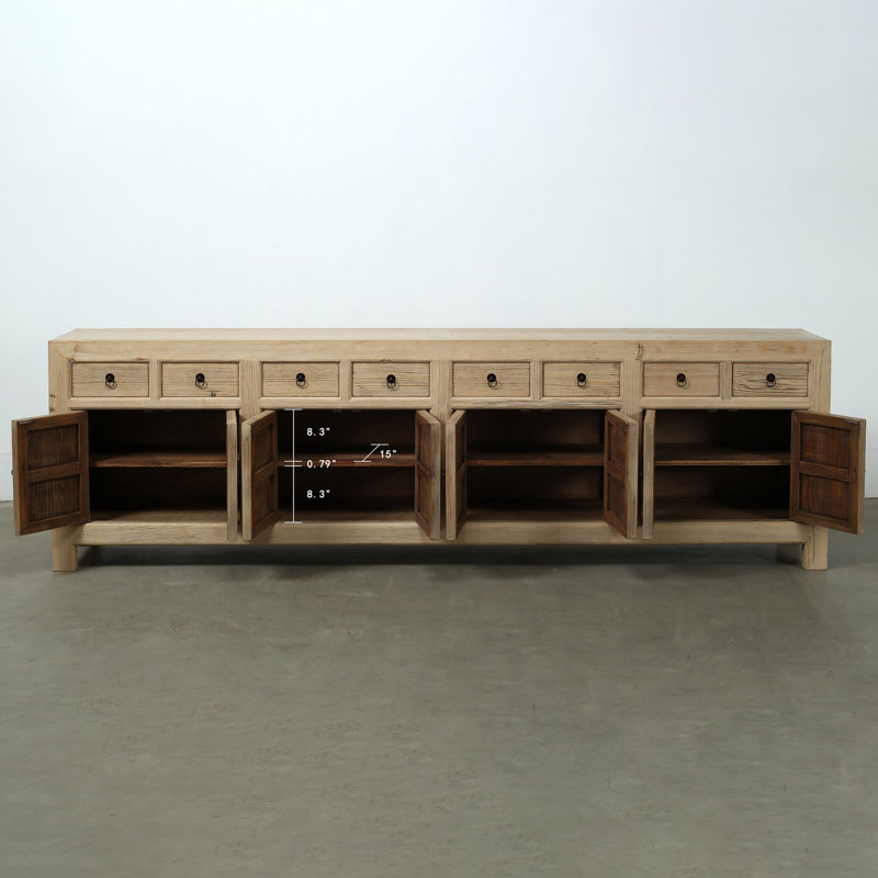 119'' W Sideboard, Brown