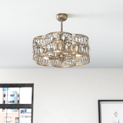 Emma 19.2'' Ceiling Fan with Light Kit