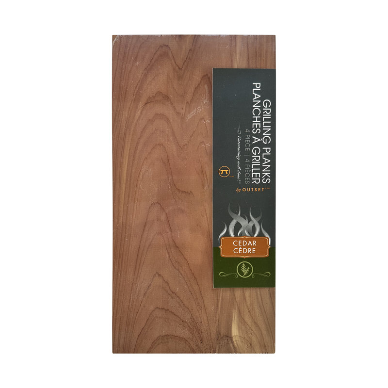 100% Red Cedar Non-Stick Wood Plank