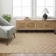 Abbie Tan, Dark Brown Rug