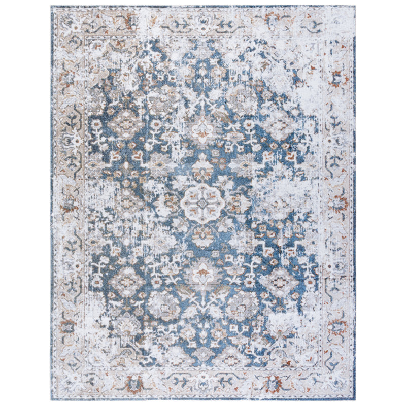 Holsworth Performance Machine Washable Oriental Rug, Rectangle 8' x 10'