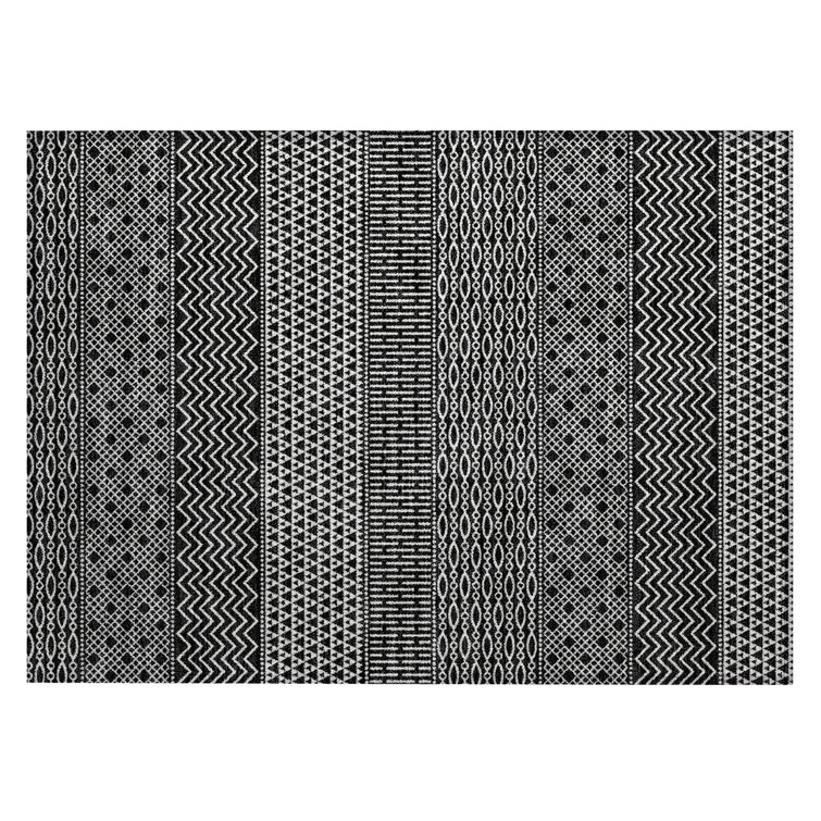 Tisdell Area Rug with Non-Slip Backing