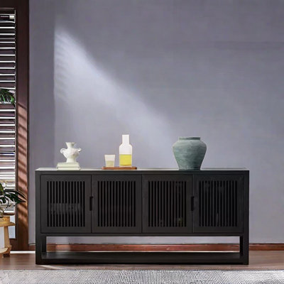 New Chinese Home Dining Accent Cabinet
