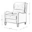 Beecher 29" Genuine Leather Push-Back Recliner-529000370