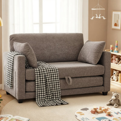 Fauteuil-lit 52 po en chenille