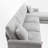 3 - Piece Upholstered L-Shaped Sectional Couch-959703761