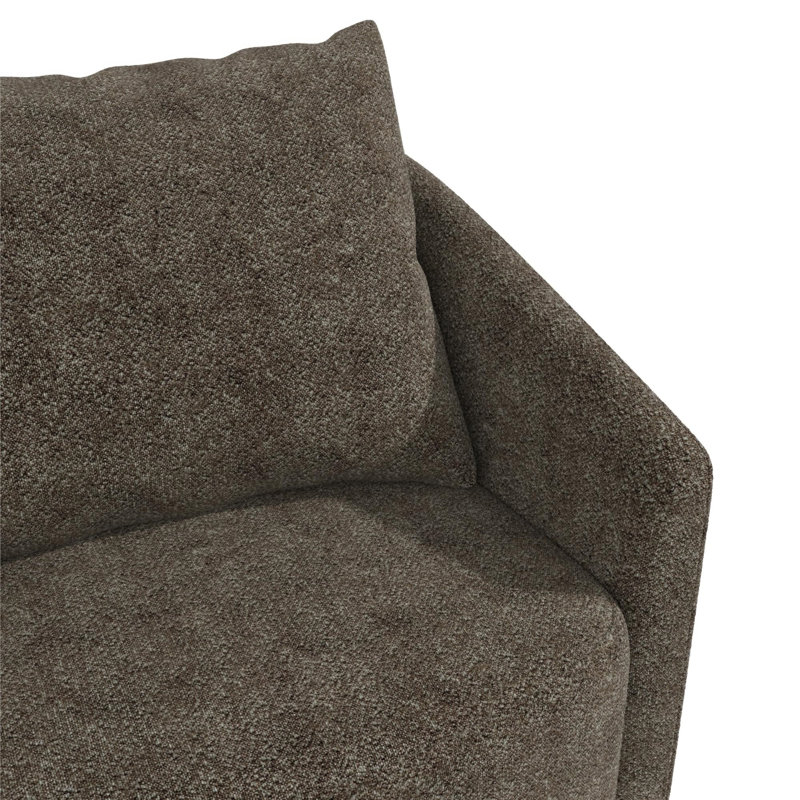 Fauteuil d'appoint rond et pivotant