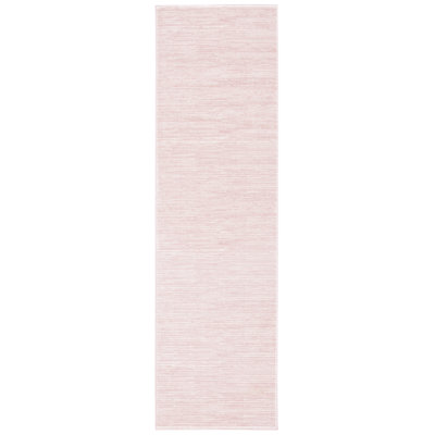 Tapis rose en polypropylène tissé à la machine Chamberland