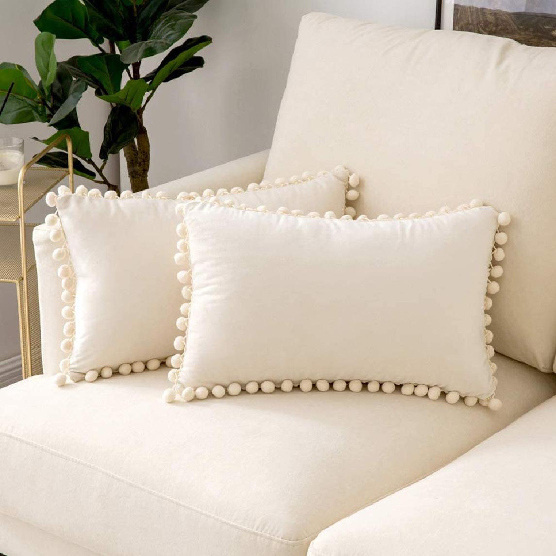 Kendra Spun Polyester Square Pillow – My Beautiful Fluff