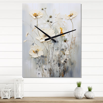 Horloge murale Caed - Fleurs sauvages