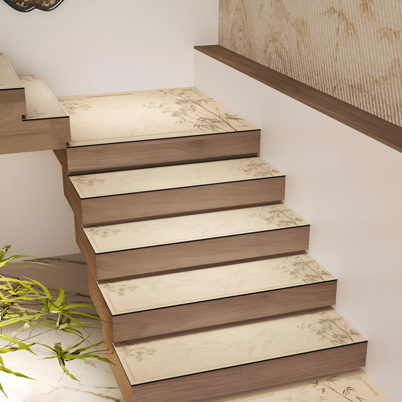 Tapis d'escalier antidérapants et lavables pour un usage domestique