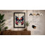 Butterfly Geometric - Framed Print-376358517-376358518