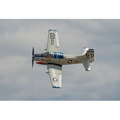 " Douglas A-1 Airplane In Flight "