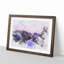 Purple Sunset in Peace Island - Picture Frame Graphic Art Print-56892666-56892659