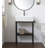 Tyshianna 25.5'' Single Bathroom Vanity with Ceramic Top-450647574
