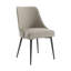 Chaise d'appoint rembourrée kaki Rowlett
