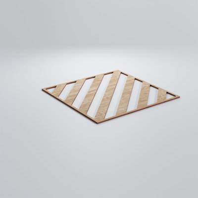 Panneaux muraux décoratifs en bois Rothwell