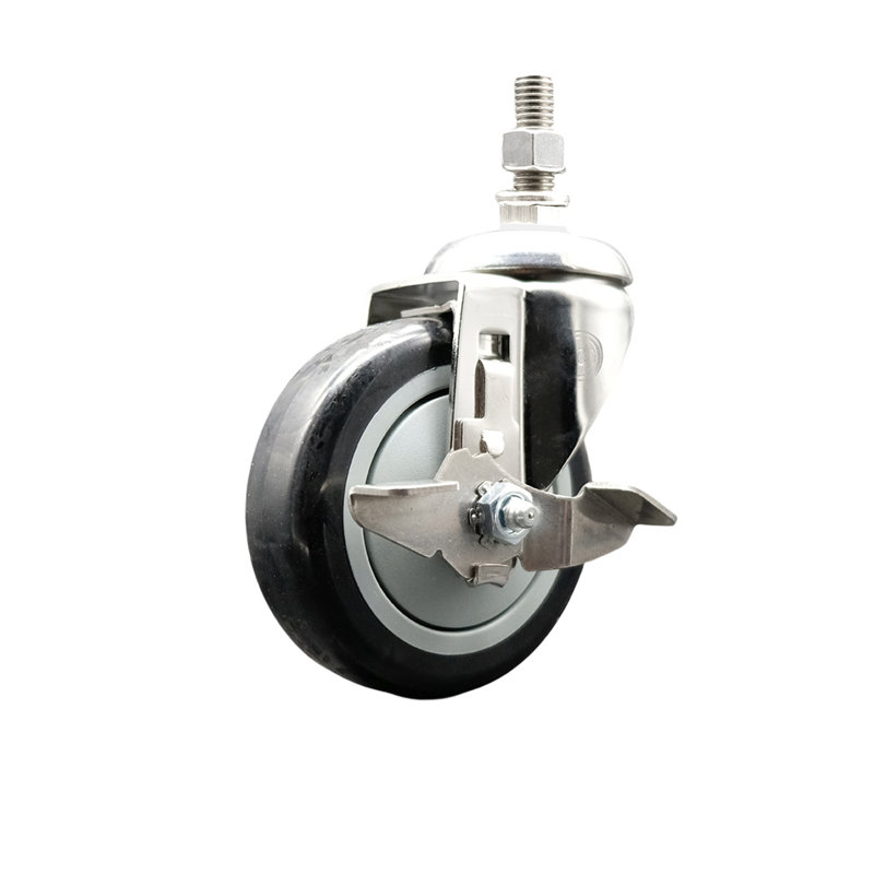 Polyurethane Caster, Black