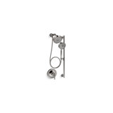 Kohler Purist Performance Showering Kit, 2.5 GPM Multifunction Showerhead and Handshower Package, Three Spray Settings