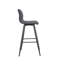 Melra Upholstered Bar Stool with Steel Frame-1892955327