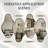Irregular Aluminum Alloy Framed Wall Mirror Asymmetrical Wall Mirror Set-544965855-544965848