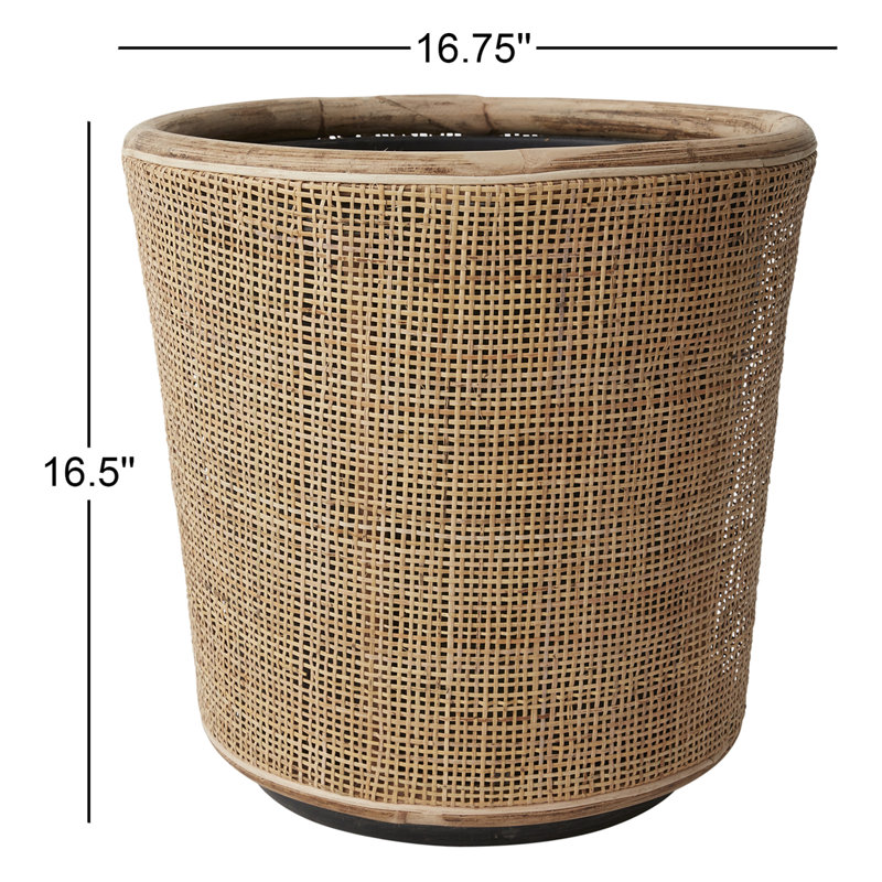 Cache-pot Danny, H 16,5 po x l 16,75 po x P 16,75 po