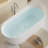 67" X 31.5" Freestanding Soaking Acrylic Bathtub