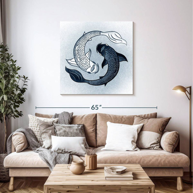 Brampt Yin Yang poisson, H 39 po x l 39 po