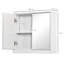 HOMCOM Bathroom Mirror Cabinet, Bathroom Cabinet-55243482
