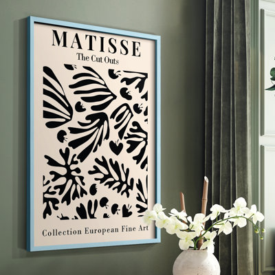 Matisse XCVI Framed Print - Solid Wood