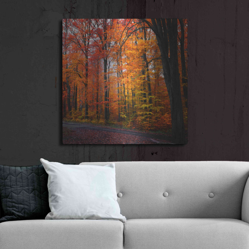 «Rainbow Fall» par Philippe Sainte-Laudy, art mural en métal, 36 po x 36 po, H 12 po x l 12 po