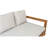 Patio Acacia Wood 3-seater Sofa Outdoor Low Seating Daybed for Poolside,Backyard,Deck, Front Porch-129059849-129059850