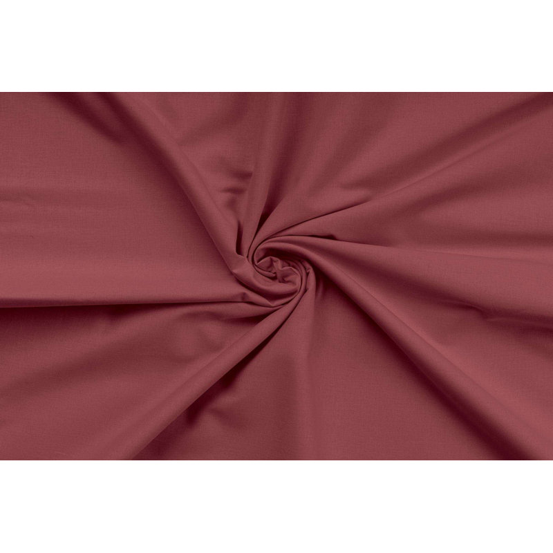 Luxury Ranforce King Quilt Cover Set, 100% Cotton, Maroon | Includes 102.4 x 86.6 inches Duvet Cover & (2) 19.7 x 31.5 inches Pillowcases | 155 Thread Count, Durable & Machine Washable, Elegant Design