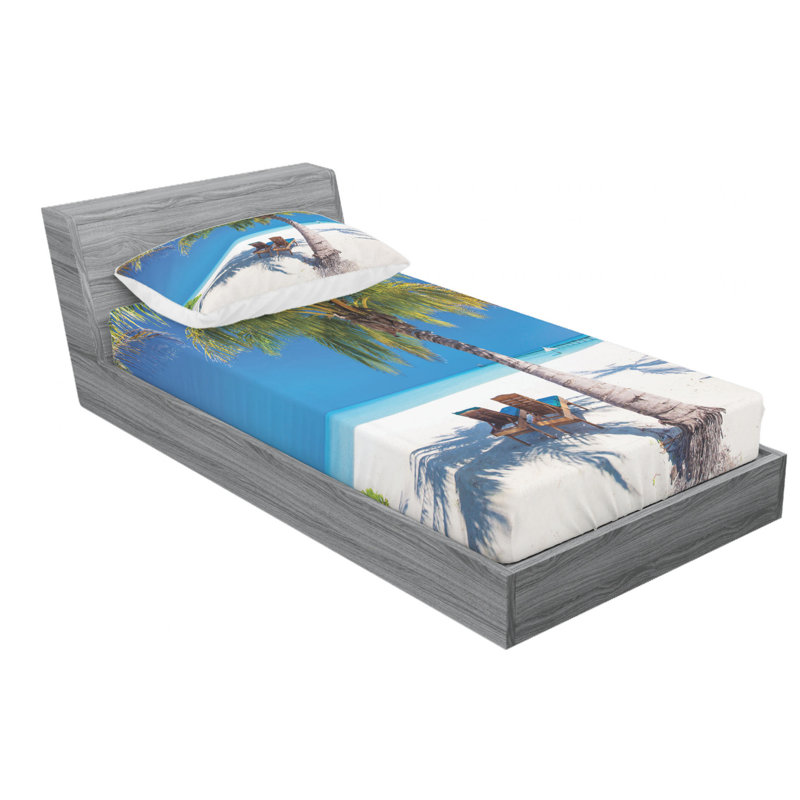 Microfiber Sheet Set, Twin XL Sheet Set + Fitted Sheet + 1 Pillowcase