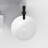 PLUSTEEL 16'' Ceramic Circular Bathroom Sink