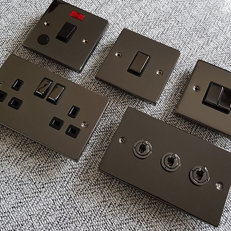 Black Nickel 13A Fused Connection Unit