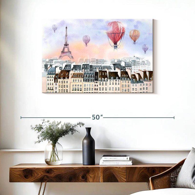 Montgolfières Sireci Paris, H 24 po x l 36 po