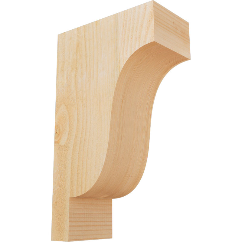 Newport Corbel, H 20 po x l 6 po x P 12 po, Sapin de Douglas, Sciage brut