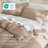 Bedsure Burgundy Duvet Cover King Size - Soft Double Brushed Bedding Set for Kids & Adults（Set of 3）-109724479-109724470