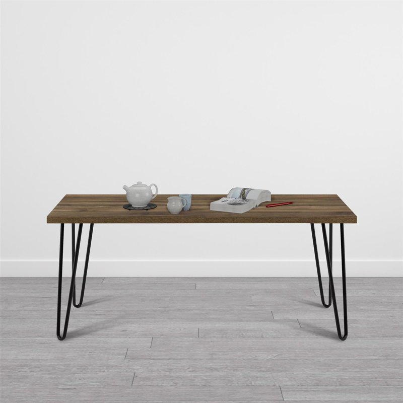 Four Leg Coffee Table, Walnut