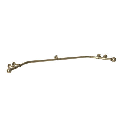 1016cm 2.8cm Bay Window Single Curtain Rod