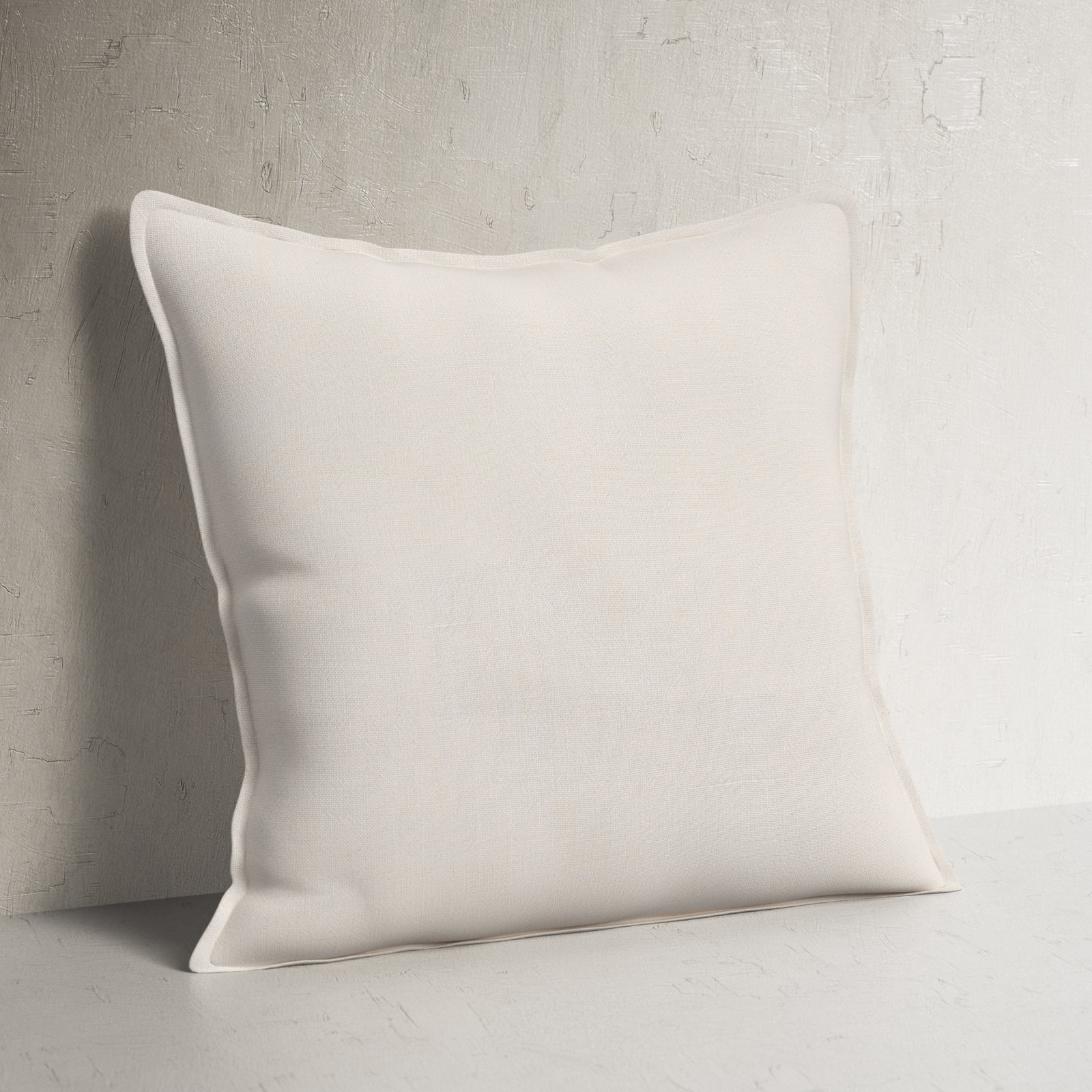 Avey 22" x 22" Linen Pillow Cover, Pillow Cover Only - No Insert