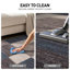 Tapis bleu touffeté à motif géométrique Allyne-1282471293