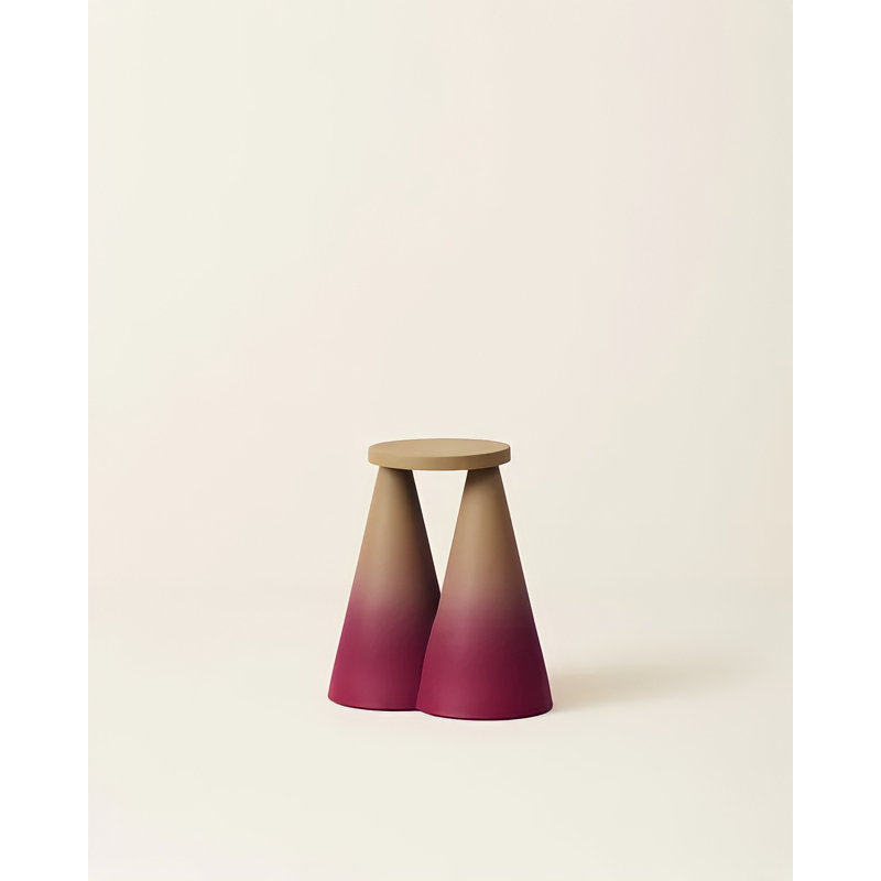 Table de bout haute 19 po Isola, Mauve