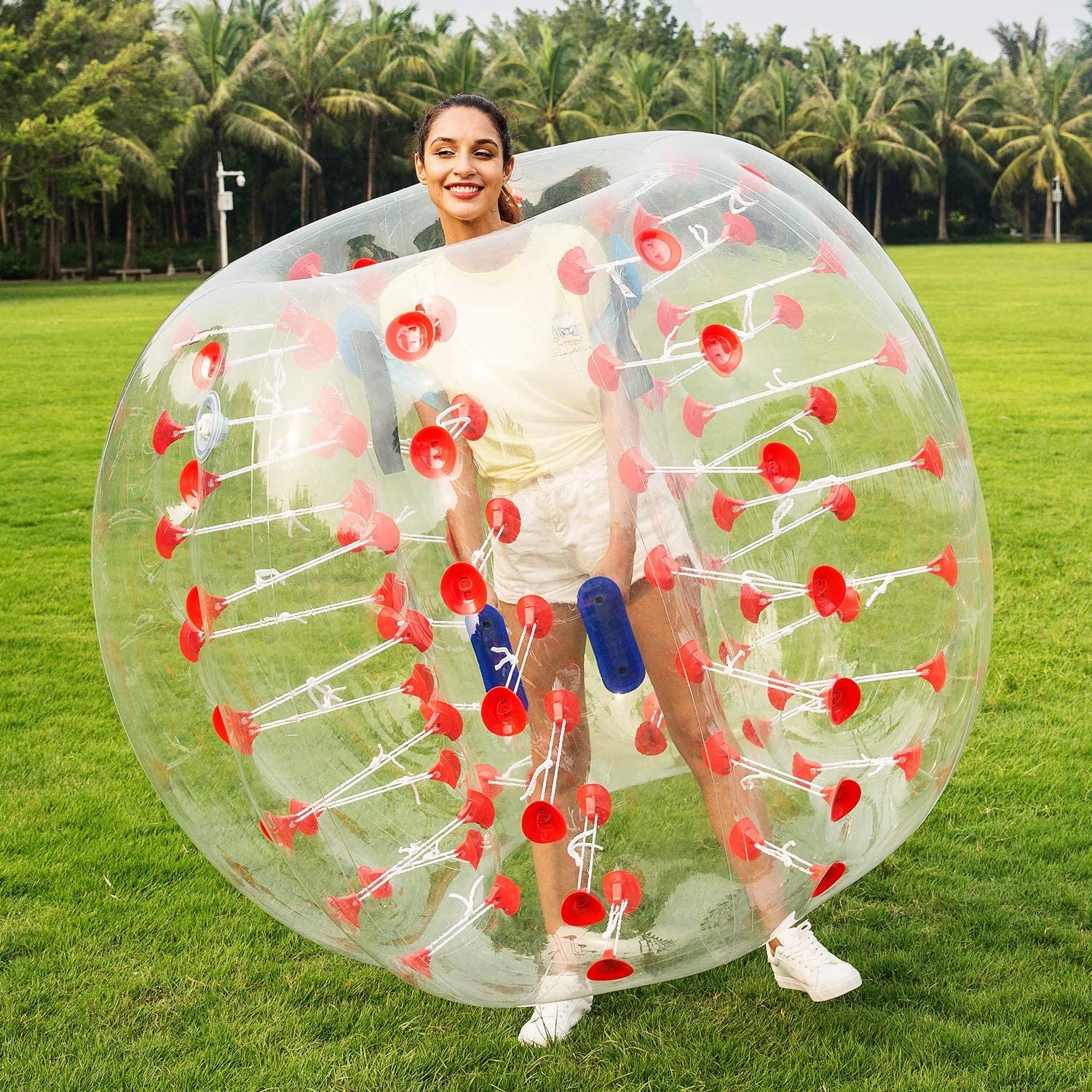 NEW 30FT Giant Inflatable Volleyball Court Inflatable Beach Net for Sport  Game